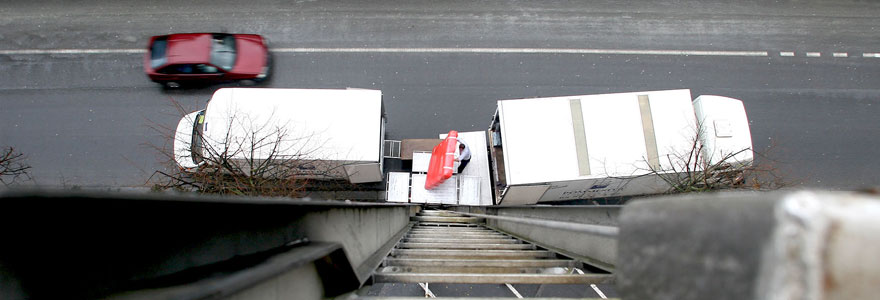 camion de déménagement